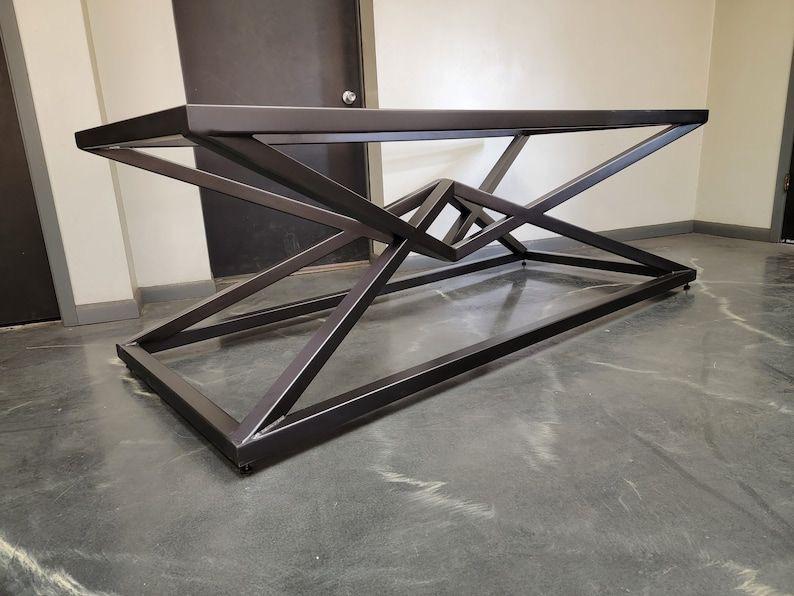 Architectural X-Base Dining/Console Table Base