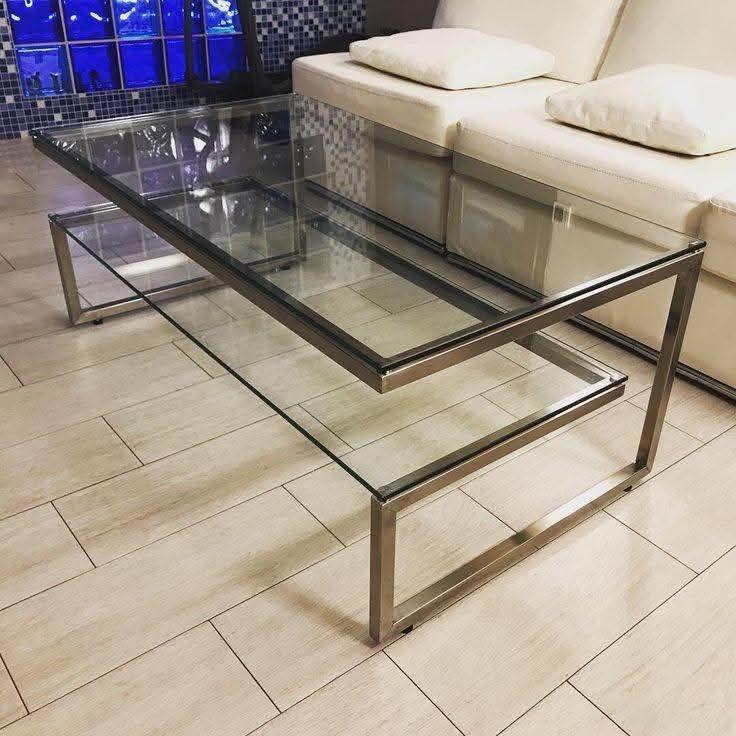 Floating Glass Coffee Table