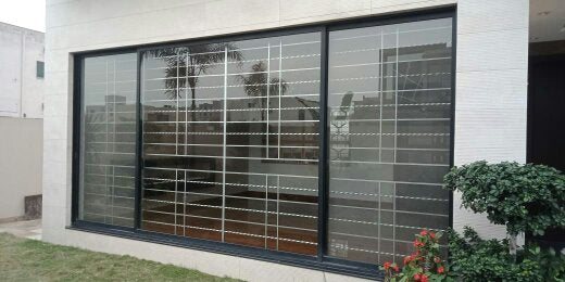 Modern Steel Grille Window
