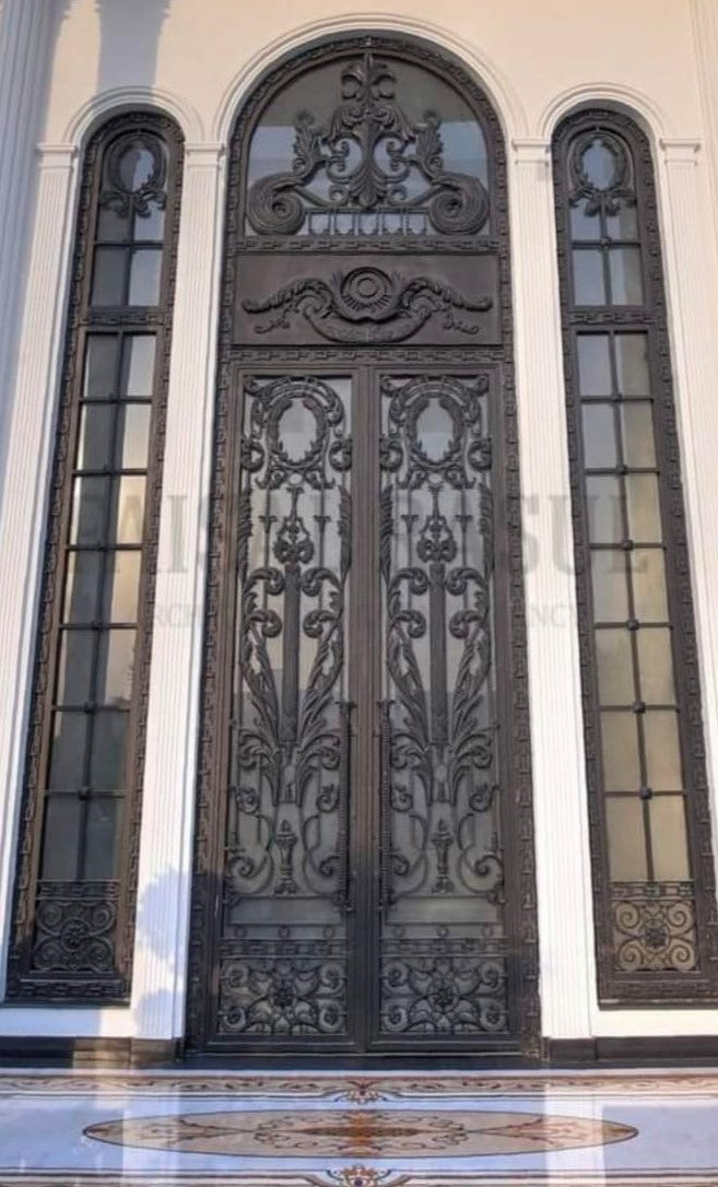 Neo-Classical Bronze Entry Doors