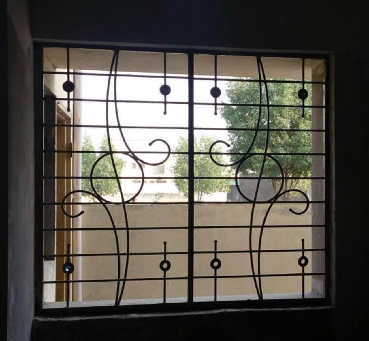 Geometric Greek Key Border Grill